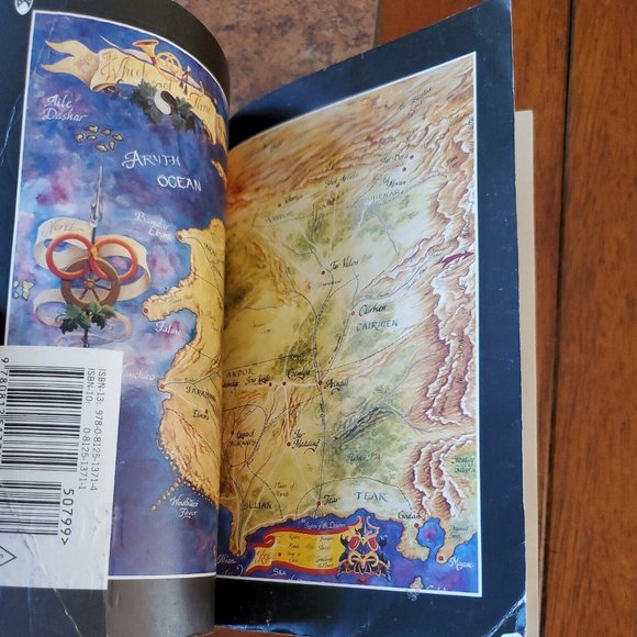 Wheel Of Time #3 The Dragon Reborn Robert Jordan Mass Market Paperback 1st Ed. - Picture 4 of 9